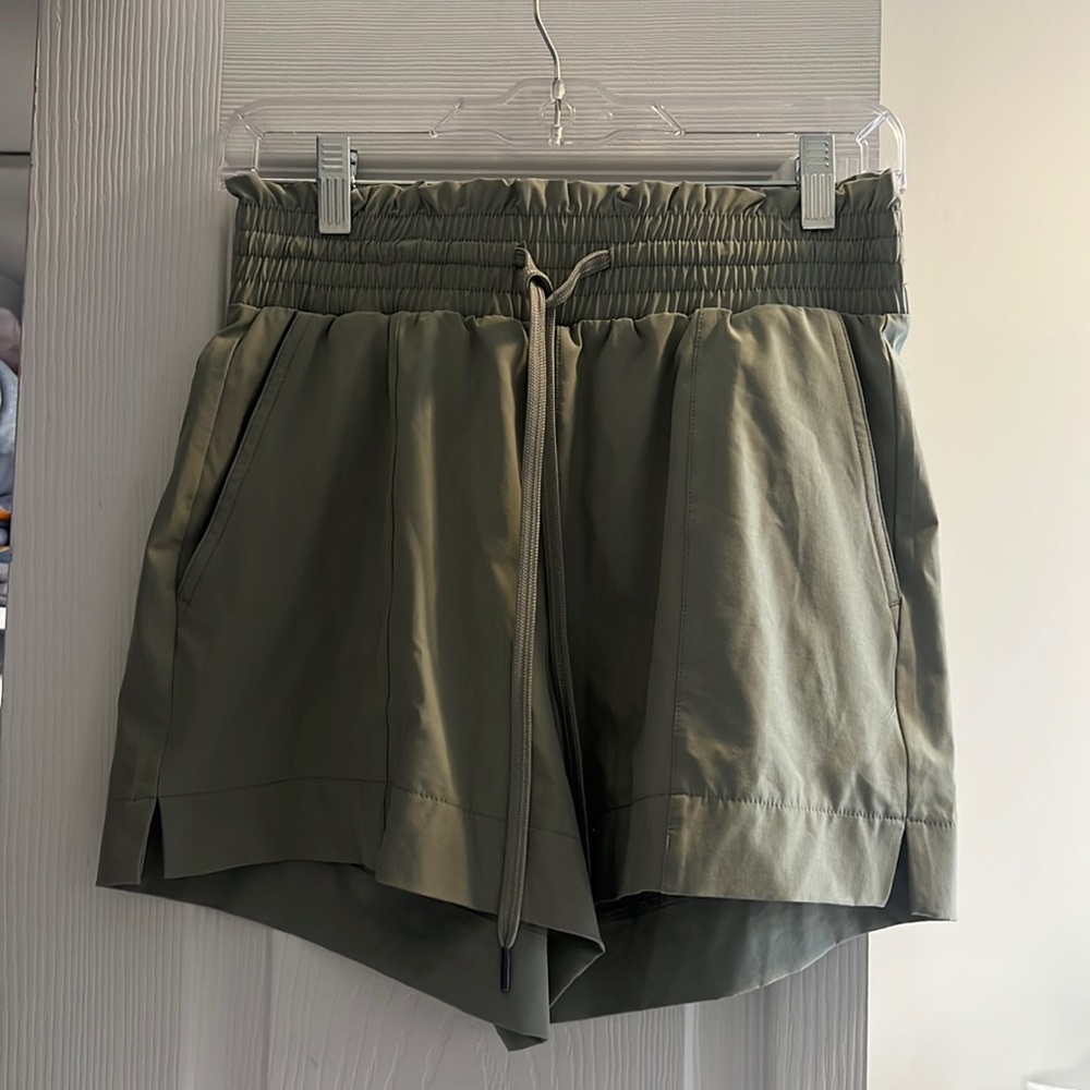 Abercrombie & Fitch Olive Green Women's Shorts
